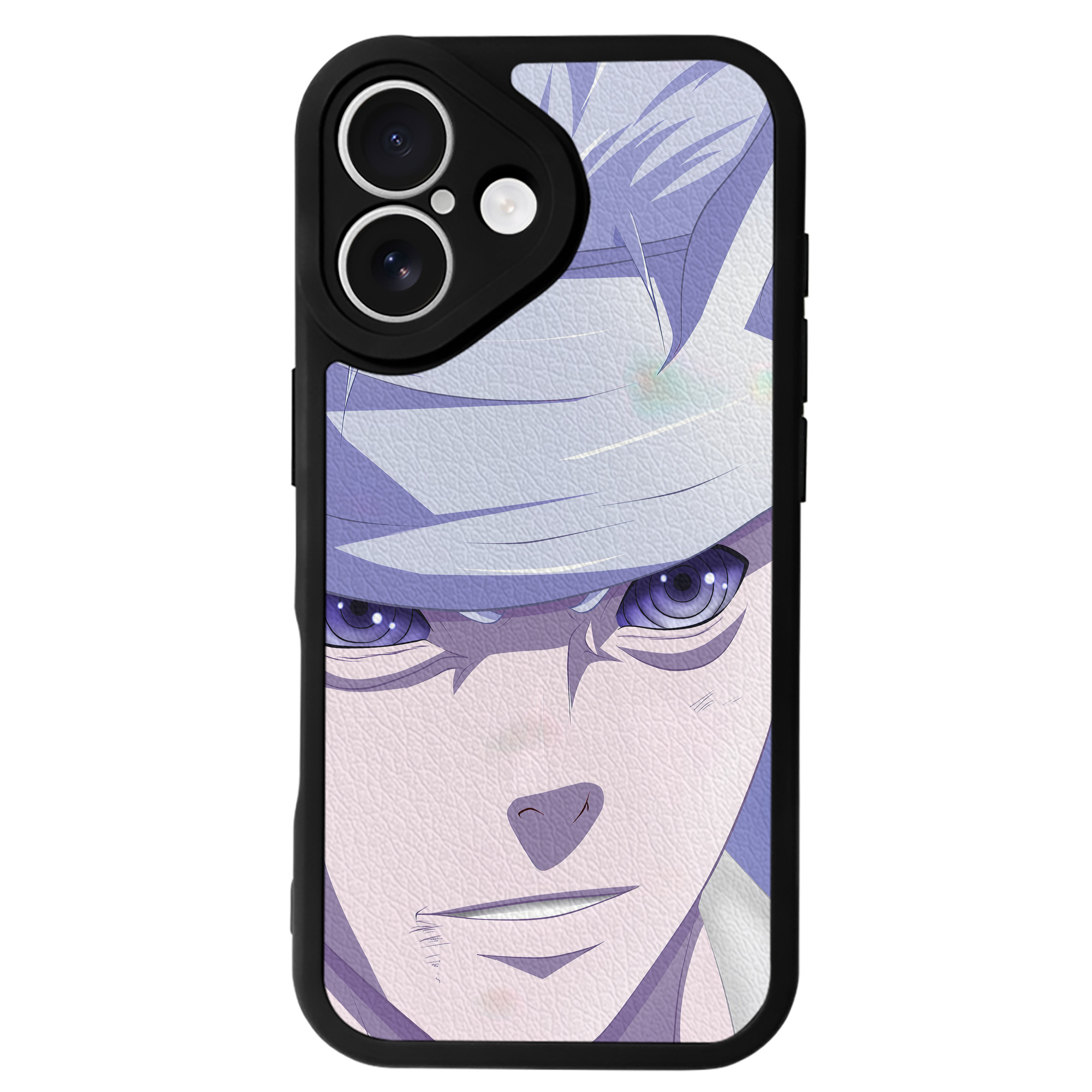 （画像用） NARUTO -ナルト- NARUTO -ナルト- 疾風伝 【iPhone 16シリーズ対応】シリコンスマホケース（レザー調） 材質：シリコン